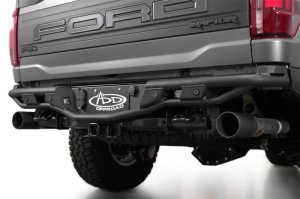 Ford F-150 Raptor Bumper - Rear - Addictive Desert Designs - Race Series - Hammer Black - `21-`24